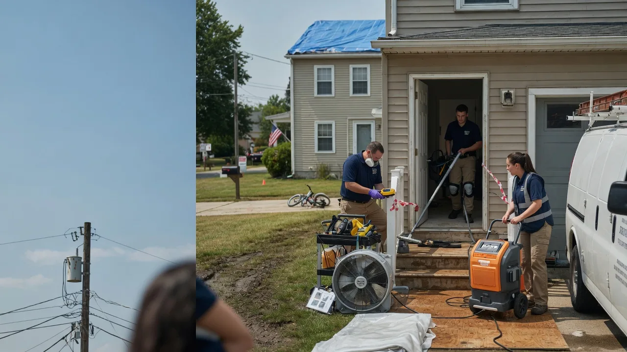 Water Damage Repair in Oakdale, CT near me
